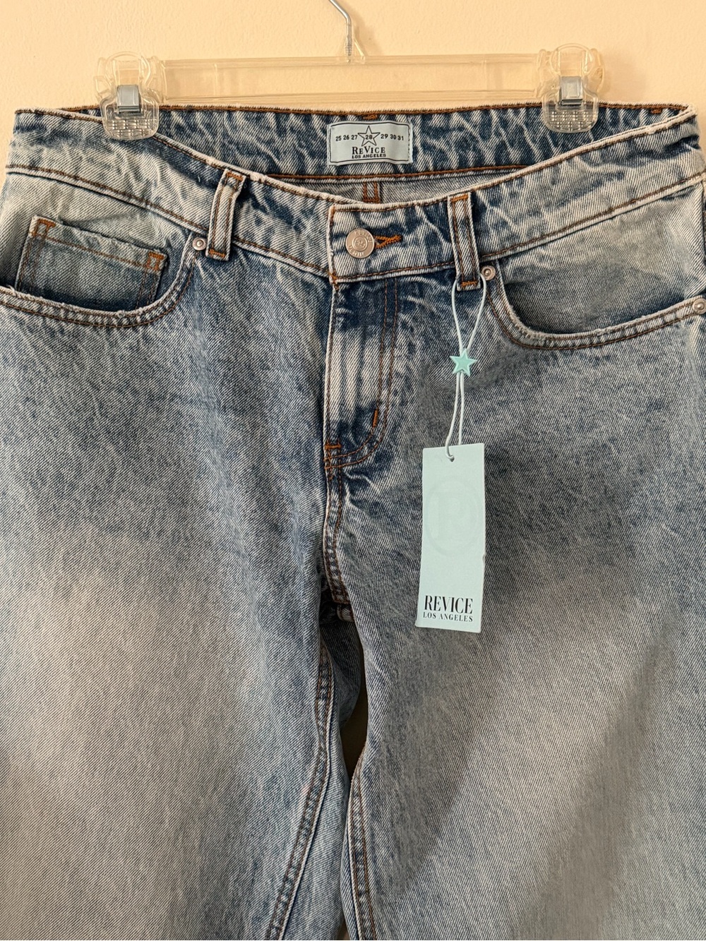 REVICE Low Rise Jeans - Color Dessert Hills -NWT - Picture 3 of 4